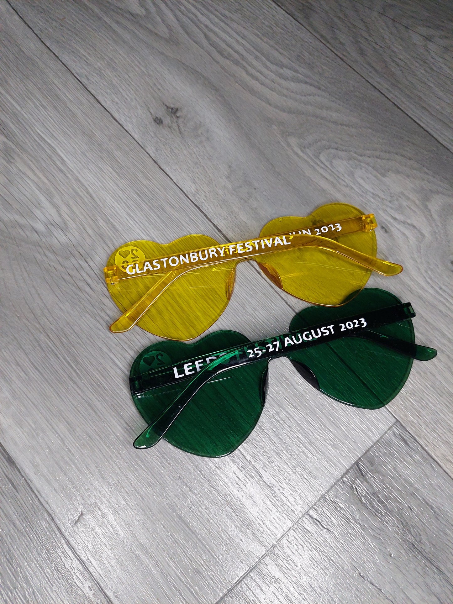 Festival Heart Shaped Sunglasses