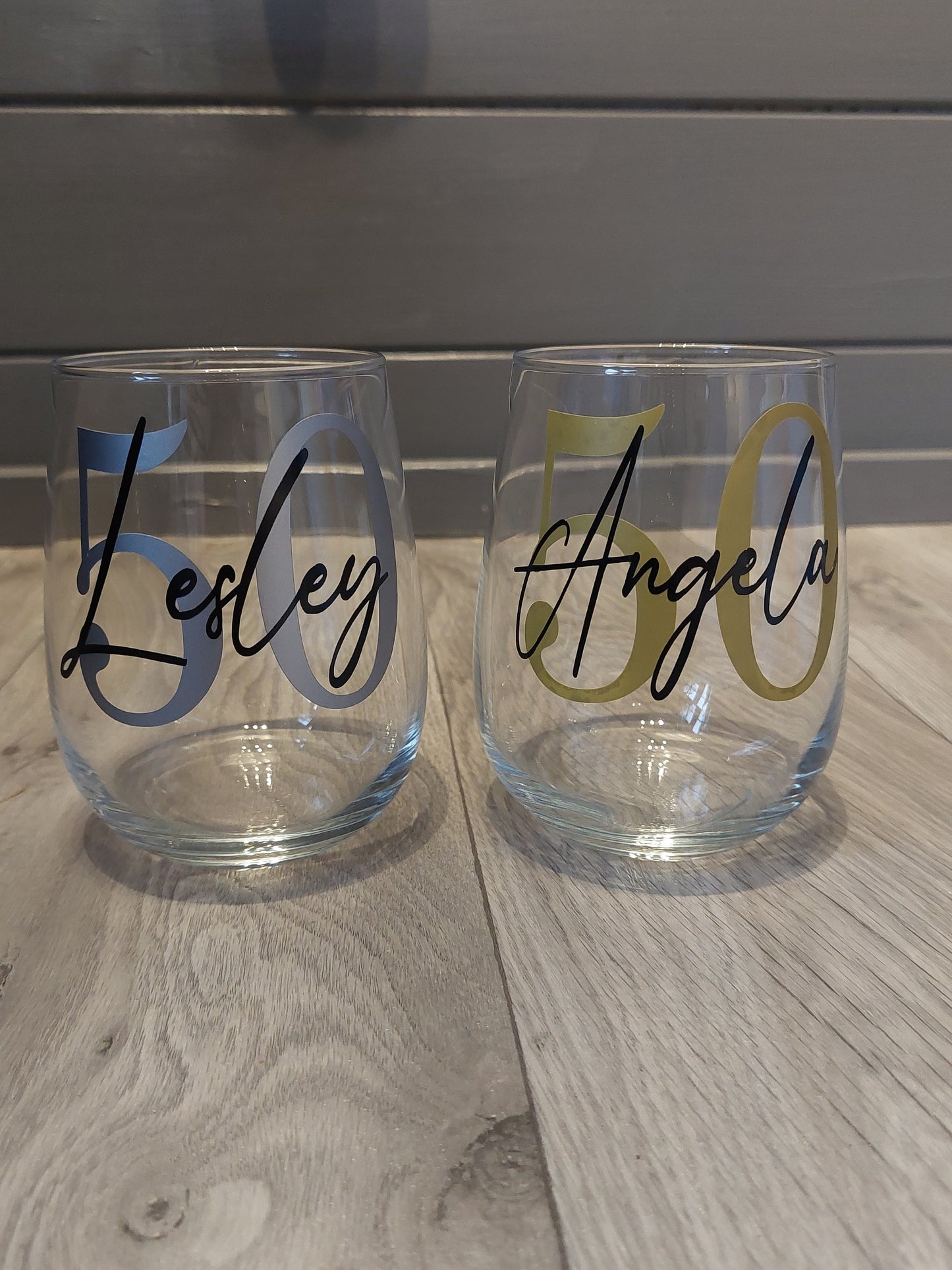 Birthday Stemless Wine Glass and Gift Bag Bundle